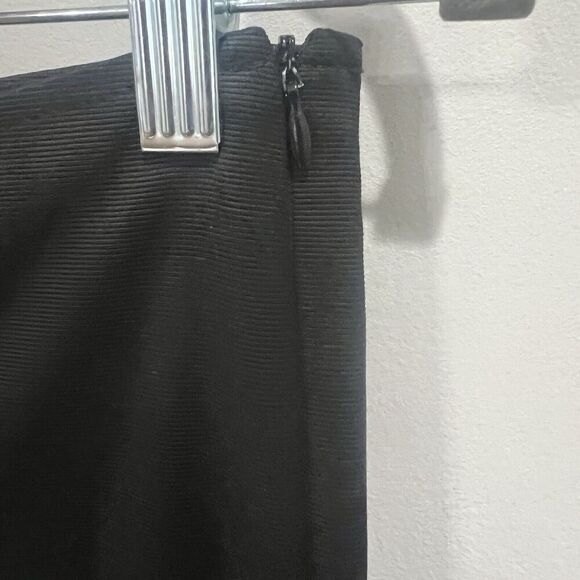 Trina Turk black Rhinestone Hemmed Crop Ankle Pants Size 4 - Picture 6 of 8